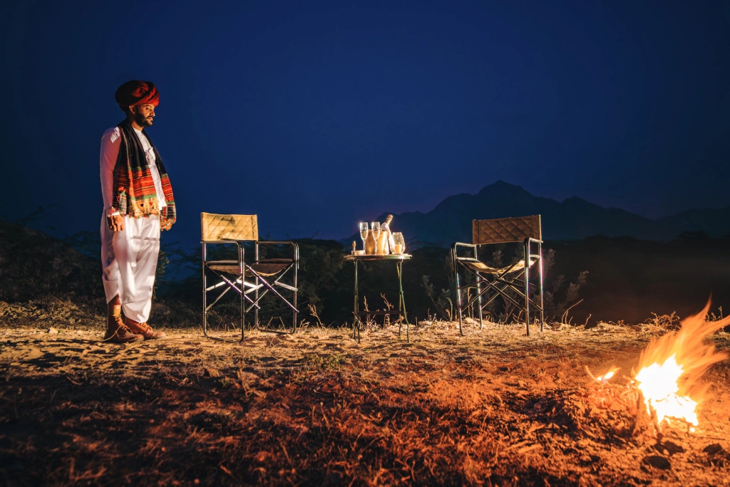 luxury safari lodge in Jawai